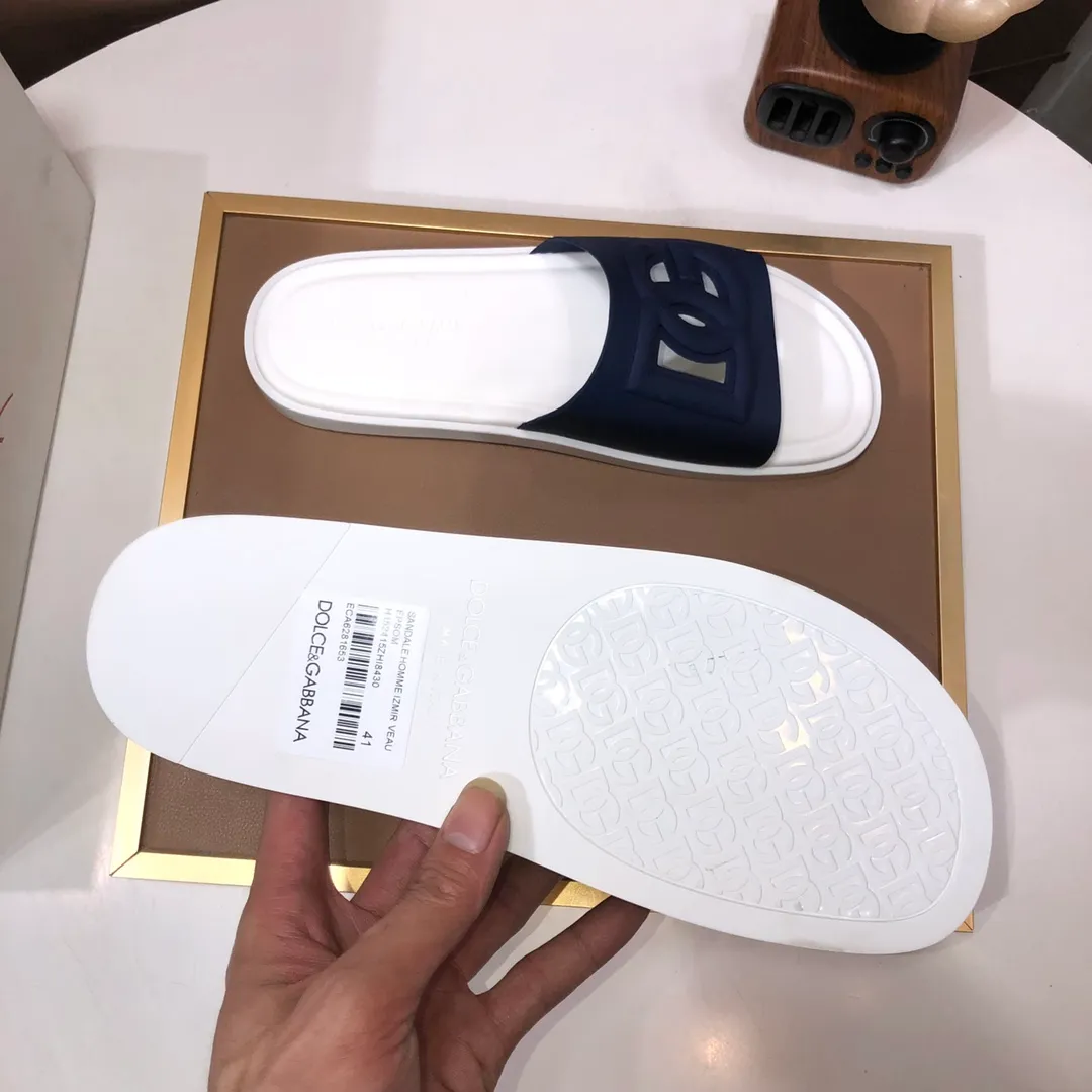 Men's shoes💰280💰【D&G】High-end quality Product trademark: DG "Dolce & Gabban*" slippers, Product material: Imported cowhide upper, original air cushion outsole, regular size: 38-45